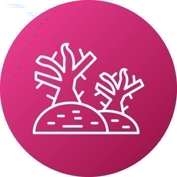Dry Tree Icon Style vector