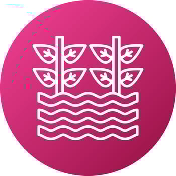 Hydroponic Technology Icon Style vector