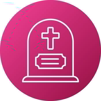 Gravestone Icon Style vector