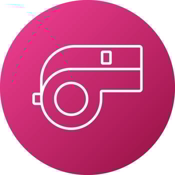 Whistle Icon Style vector