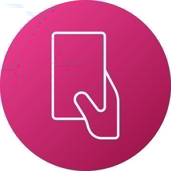 Red Card Icon Style vector