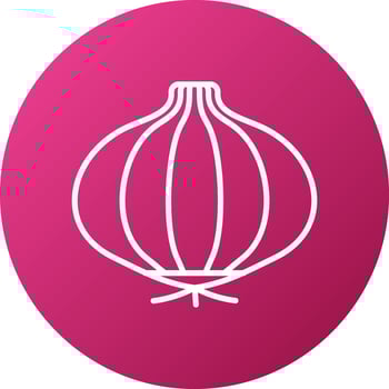 Onion Icon Style vector
