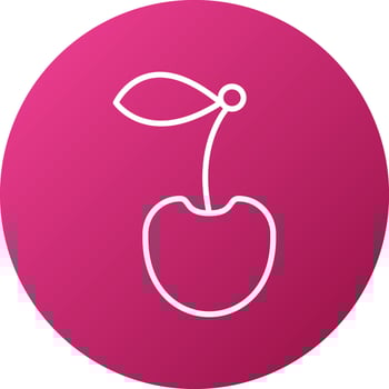 Cherry Icon Style vector