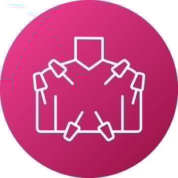 Body Acupuncture Icon Style vector