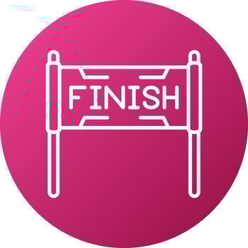 Finish Icon Style vector