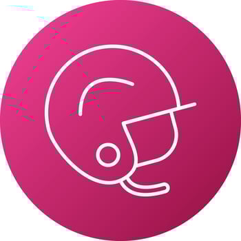 Helmet Icon Style vector
