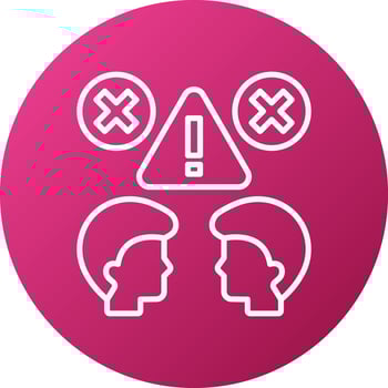 Contact Limit Icon Style vector