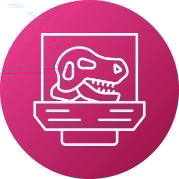 Dinosaur Icon Style vector