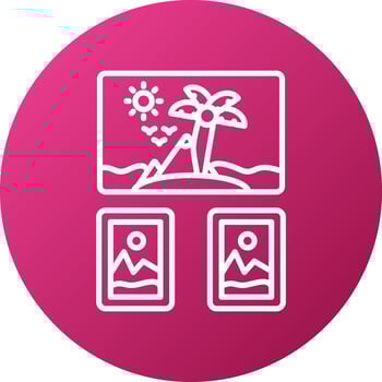 Gallery Icon Style vector