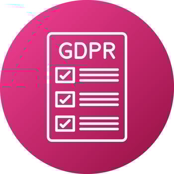 Gdpr Compliance Icon Style vector