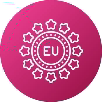 Eu Icon Style vector