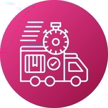 Fast Delivery Icon Style vector