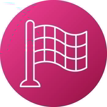 Checkered Flags Icon Style vector