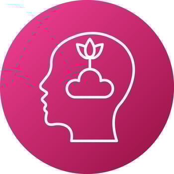 Mental Growth Icon Style vector