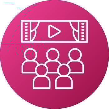 Audience Icon Style vector