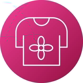 Baby Clothes Icon Style vector