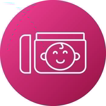 Baby Cream Icon Style vector