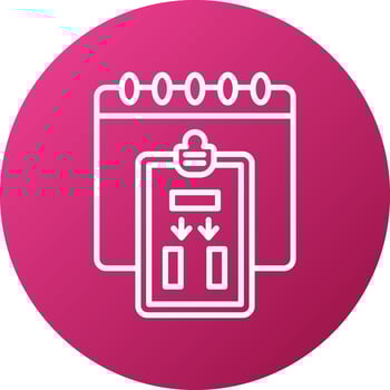 Planning Icon Style vector