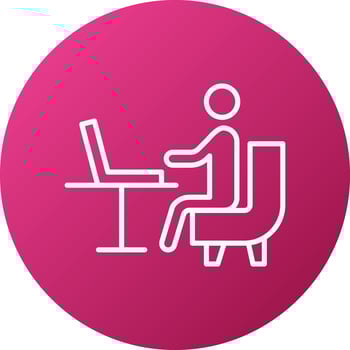 Working on Couch Icon Style vector