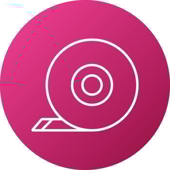 Duct Tape Icon Style vector