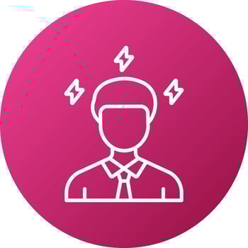 Anger Icon Style vector