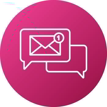 Message Icon Style vector
