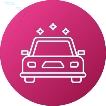 Car Wash Icon Style vector