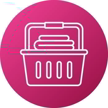 Laundry Icon Style vector