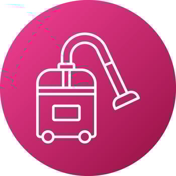 Vacuum Cleaner Icon Style vector