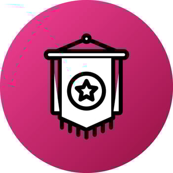 Banner Icon Style vector