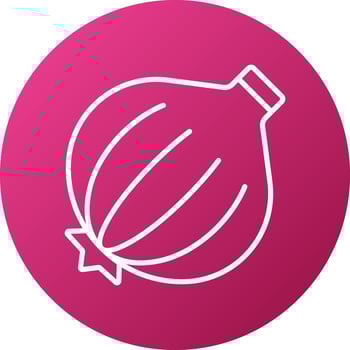 Garlic Icon Style vector