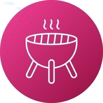Grill Icon Style vector