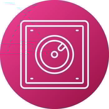 Dimmer Switch Icon Style vector