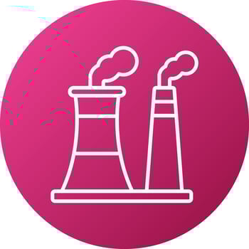Chimney Icon Style vector