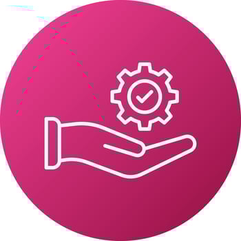 Efficiency Icon Style vector