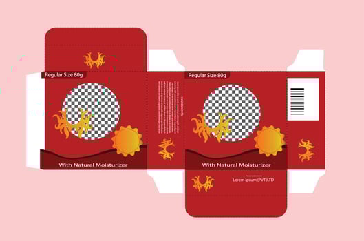 Boxes design vector template