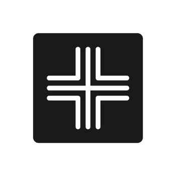 add plus sign icon vector