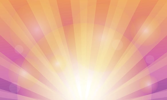 Glowing Rays Vivid Light Background vector