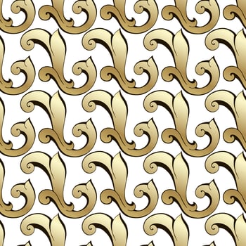 Vector damask vintage baroque scroll ornament swirl. Victorian monogram heraldic shield swirl. Retro floral leaf pattern border foliage antique  acanthus calligraphy engraved tattoo.