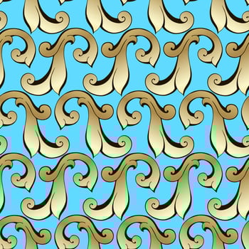 Vector damask vintage baroque scroll ornament swirl. Victorian monogram heraldic shield swirl. Retro floral leaf pattern border foliage antique  acanthus calligraphy engraved tattoo.