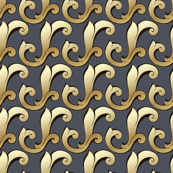 Vector damask vintage baroque scroll ornament swirl. Victorian monogram heraldic shield swirl. Retro floral leaf pattern border foliage antique  acanthus calligraphy engraved tattoo.