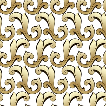 Vector damask vintage baroque scroll ornament swirl. Victorian monogram heraldic shield swirl. Retro floral leaf pattern border foliage antique  acanthus calligraphy engraved tattoo.