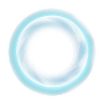 glow blue light effect png
