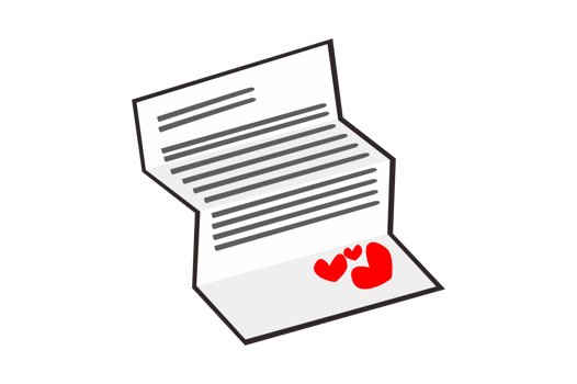 Valentine Day - Love Letter png