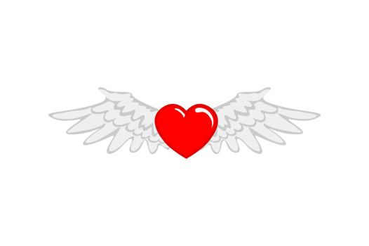 Valentine Day - Love With Wings png