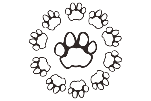 Dog and Cat Paw png