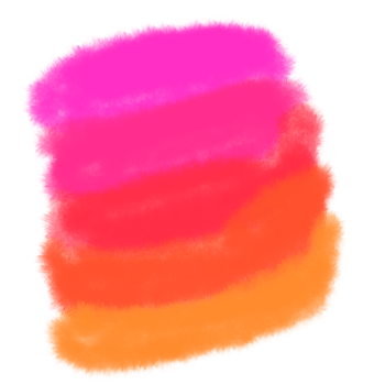 Colorful Watercolor Brush background png