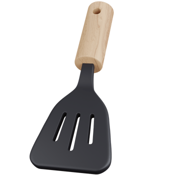 3D Icon Illustration Spatula Kitchen Tool png