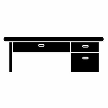 Table icon vector simple illustration. Stock vector.