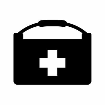 Medical bag icon simple vector illustration. Stock vector.